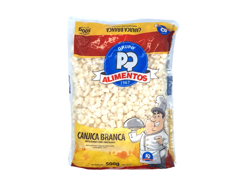 CANJICA DE MILHO CRISTAL PQ 500 G (FDO 12 PCT)